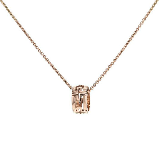 [CAT]PARENTESI NECKLACE PINK GOLD