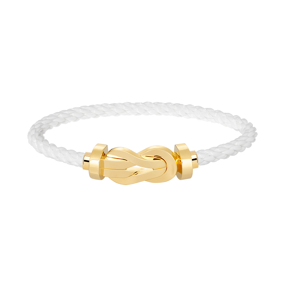 [Frd]CHANCE LARGE 8 FIGURE BUCKLE NO DIAMOND BRACELET GOLD