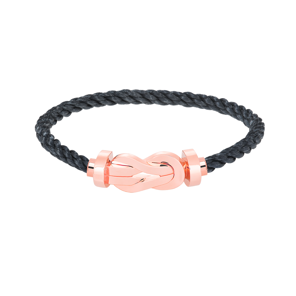 [Frd]CHANCE LARGE 8 FIGURE BUCKLE NO DIAMOND BRACELET ROSE GOLD