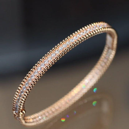 [VCA]PERLEE DIAMONDS BRACELET 1 ROW