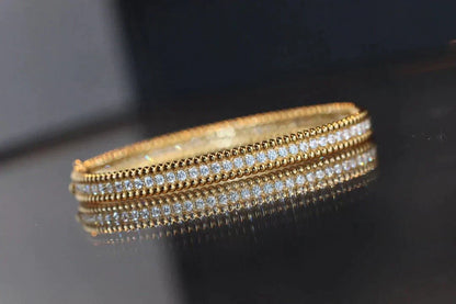 [VCA]PERLEE DIAMONDS BRACELET 1 ROW