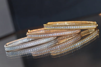 [VCA]PERLEE DIAMONDS BRACELET 1 ROW