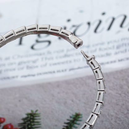 [Blar]SERPENTI BRACELET SILVER DIAMOND