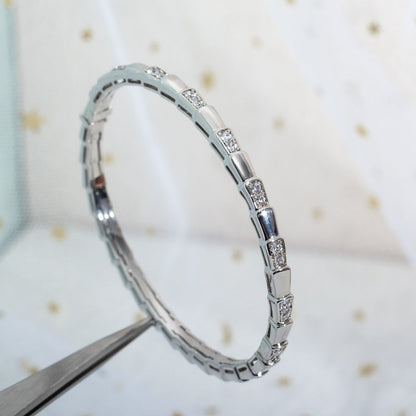 [Blar]SERPENTI BRACELET SILVER DIAMOND