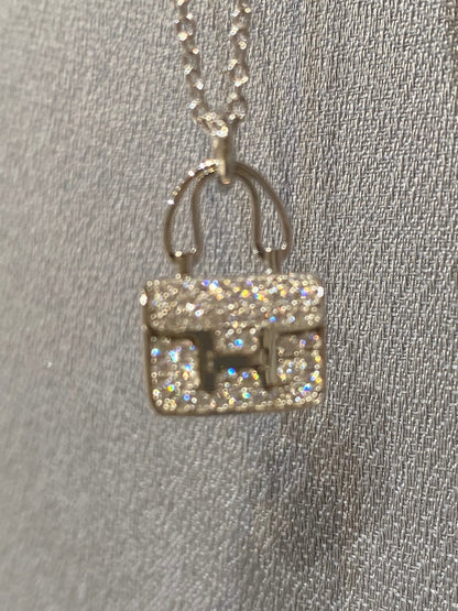 [Loui]CONSTANCE PEDANT DIAMOND NECKLACE