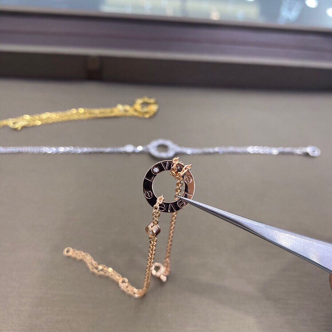 [CAT]LOVE BRACELET 2 DIAMOND