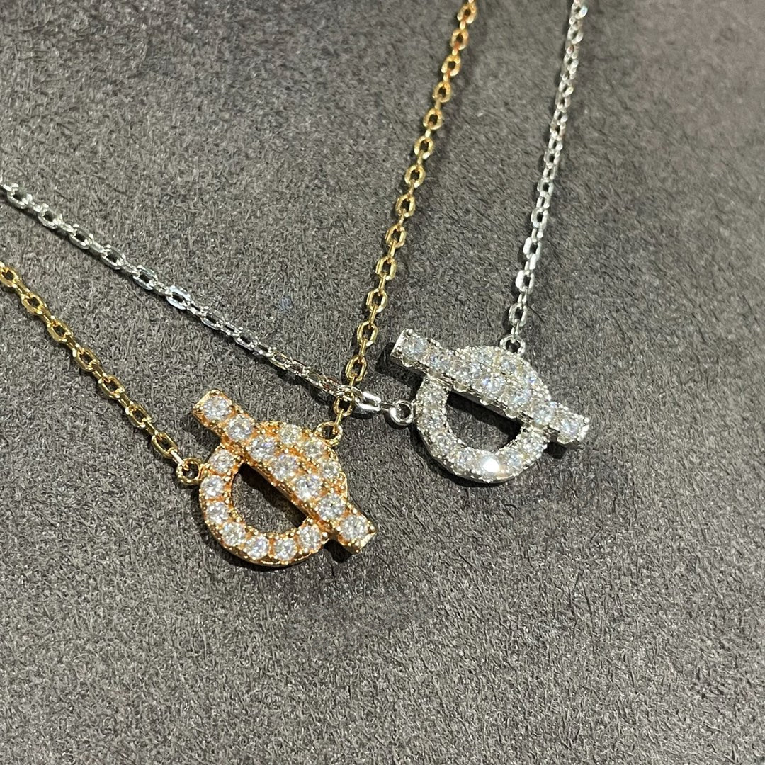 [Hmes]ECHAPEE NECKLACE DIAMOND