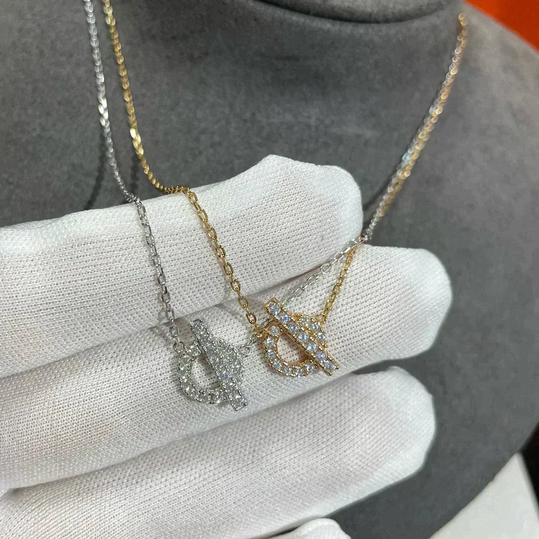 [Hmes]ECHAPEE NECKLACE DIAMOND