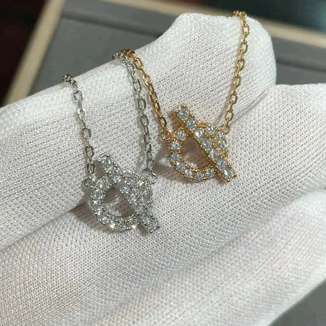 [Hmes]ECHAPEE NECKLACE DIAMOND