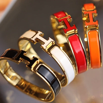 [Hmes]H-ARMBAND 12MM GOLD