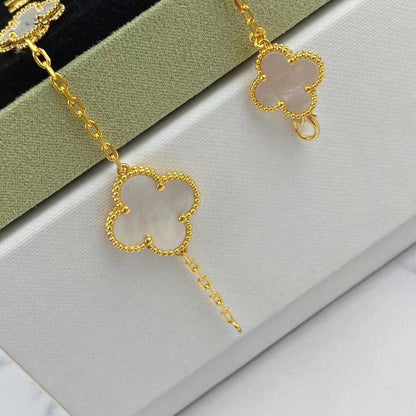 [VCA]MAGIC CLOVER MOP GOLD BRACELET 5 MOTIFS