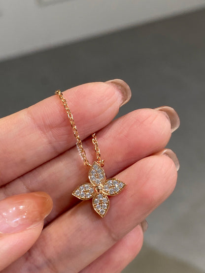 [Loui]STAR DIAMOND NECKALCE