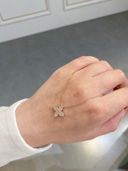 [Loui]STAR DIAMOND NECKALCE