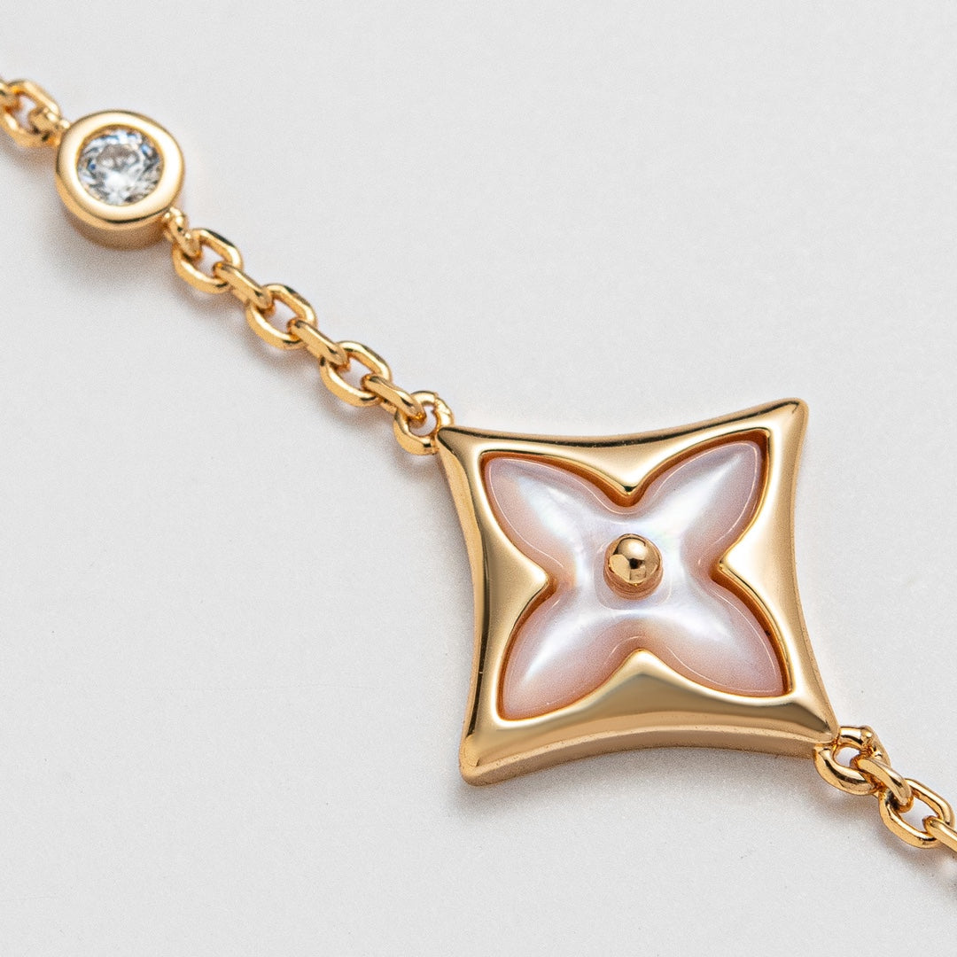 [Loui]STAR 1 DIAMOND PINK GOLD BRACELET