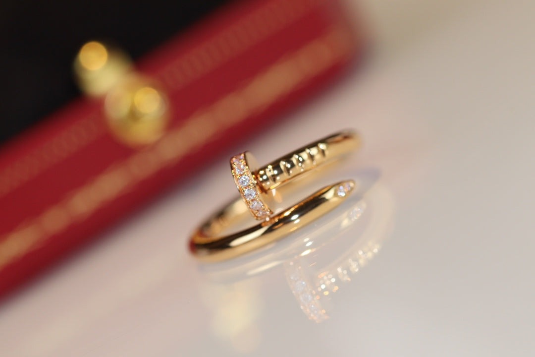 [CAT]JUSTE RING 2.65MM GOLD DIAMOND