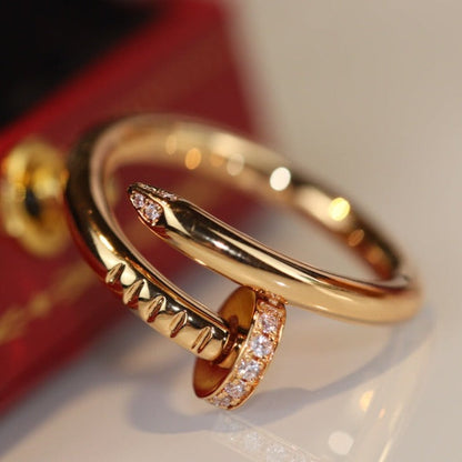 [CAT]JUSTE RING 2.65MM GOLD DIAMOND