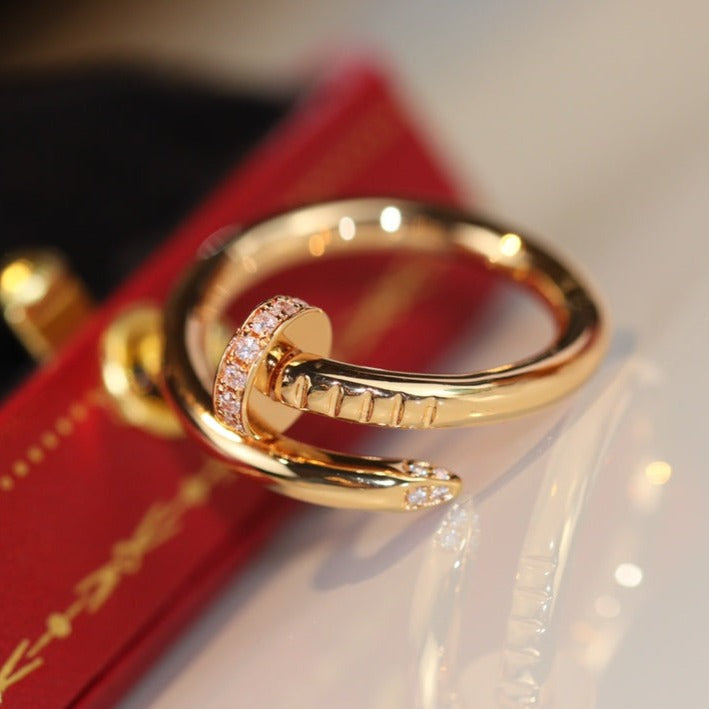 [CAT]JUSTE RING 2.65MM GOLD DIAMOND