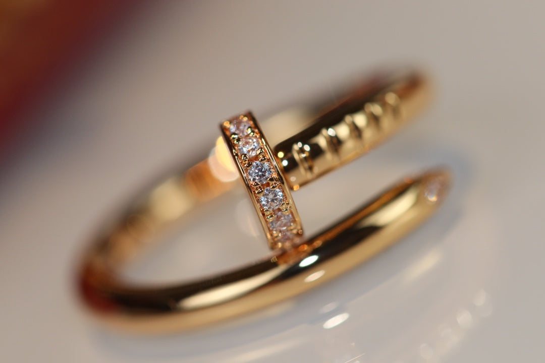 [CAT]JUSTE RING 2.65MM GOLD DIAMOND