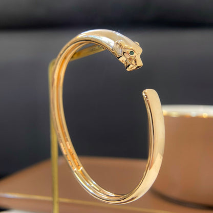 [CAT]PANTHERE GOLD OPEN BRACELET