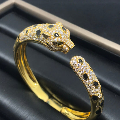 [CAT]PANTHERE BIG BRACELET DIAMONDS