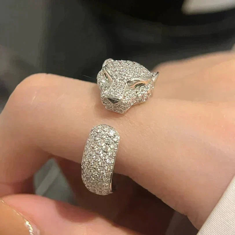 [CAT]PANTHERE 5.5MM ALL DIAMOND RING