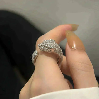 [CAT]PANTHERE 5.5MM ALL DIAMOND RING