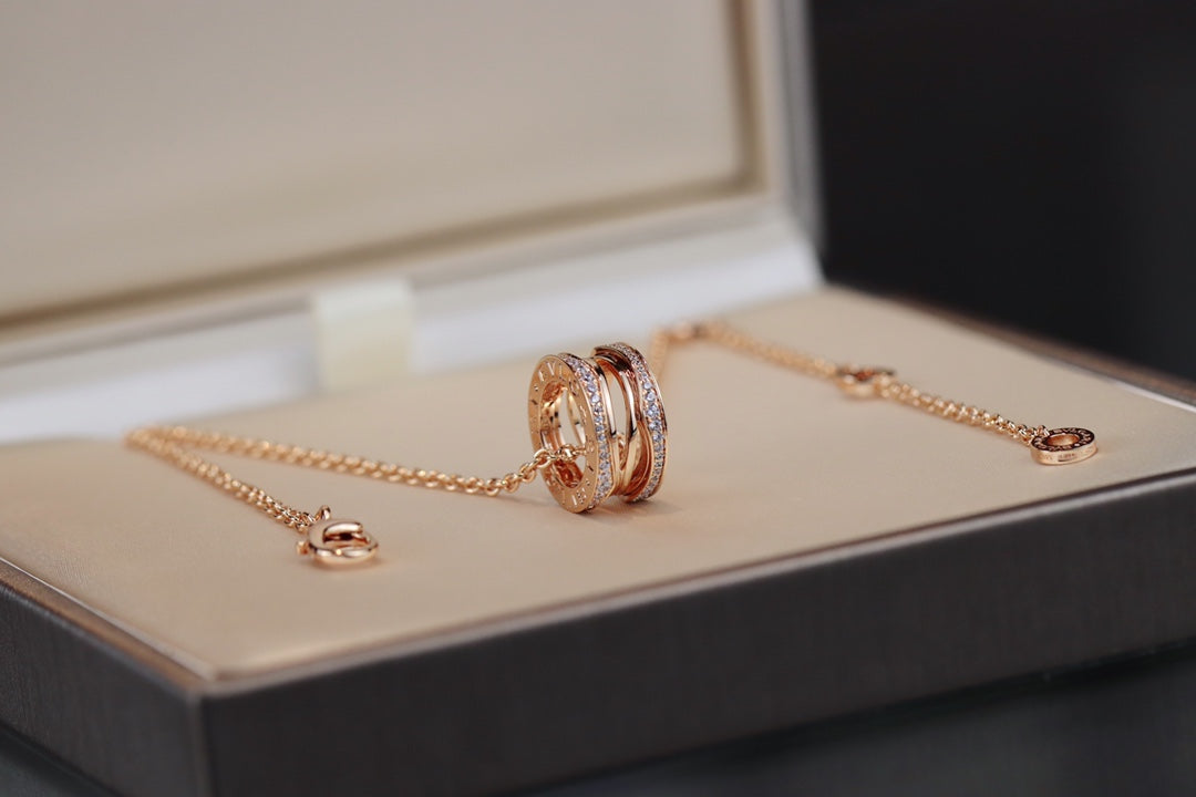 [Blar]ZERO 1 PINK GOLD NECKLACE