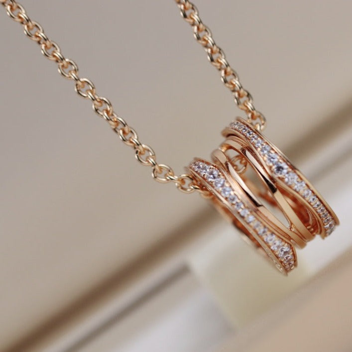 [Blar]ZERO 1 PINK GOLD NECKLACE