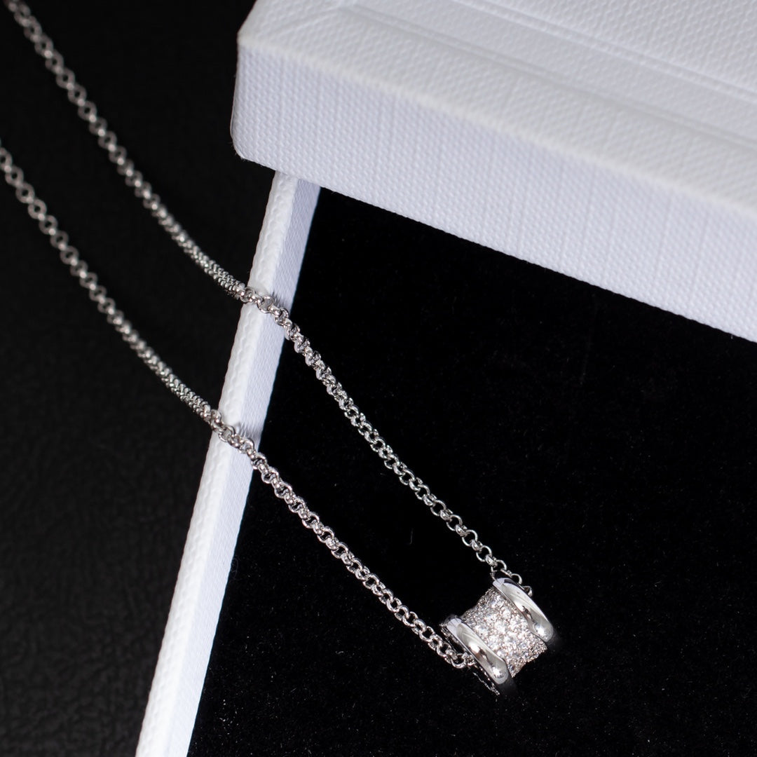 [Blar]ZERO 1 SILVER DIAMOND NECKLACE