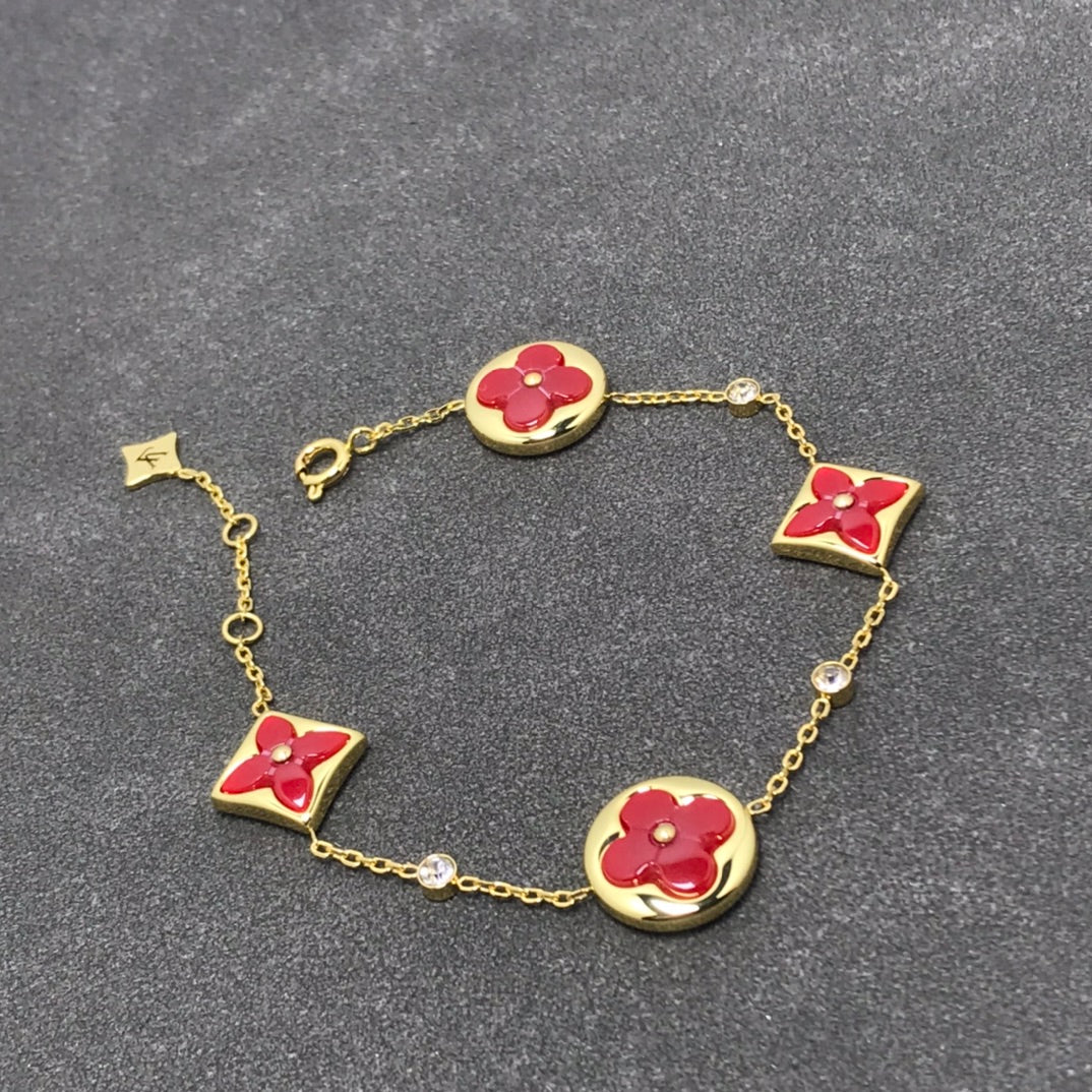 [Loui]STAR AND SUN CARNELIAN 4 MOTIFS 3 DIAMONDS