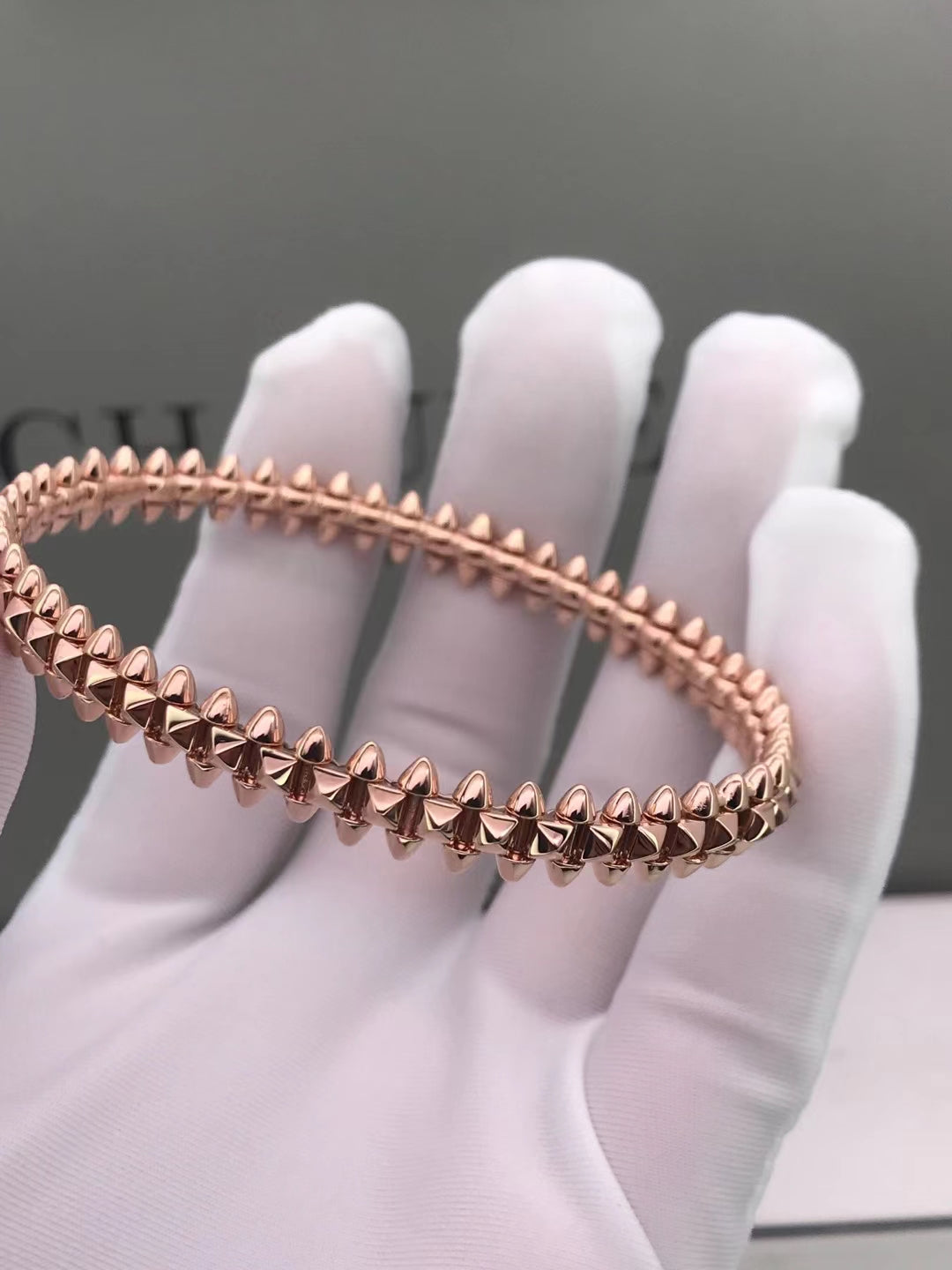 [CAT]CLASH PINK GOLD BRACELET