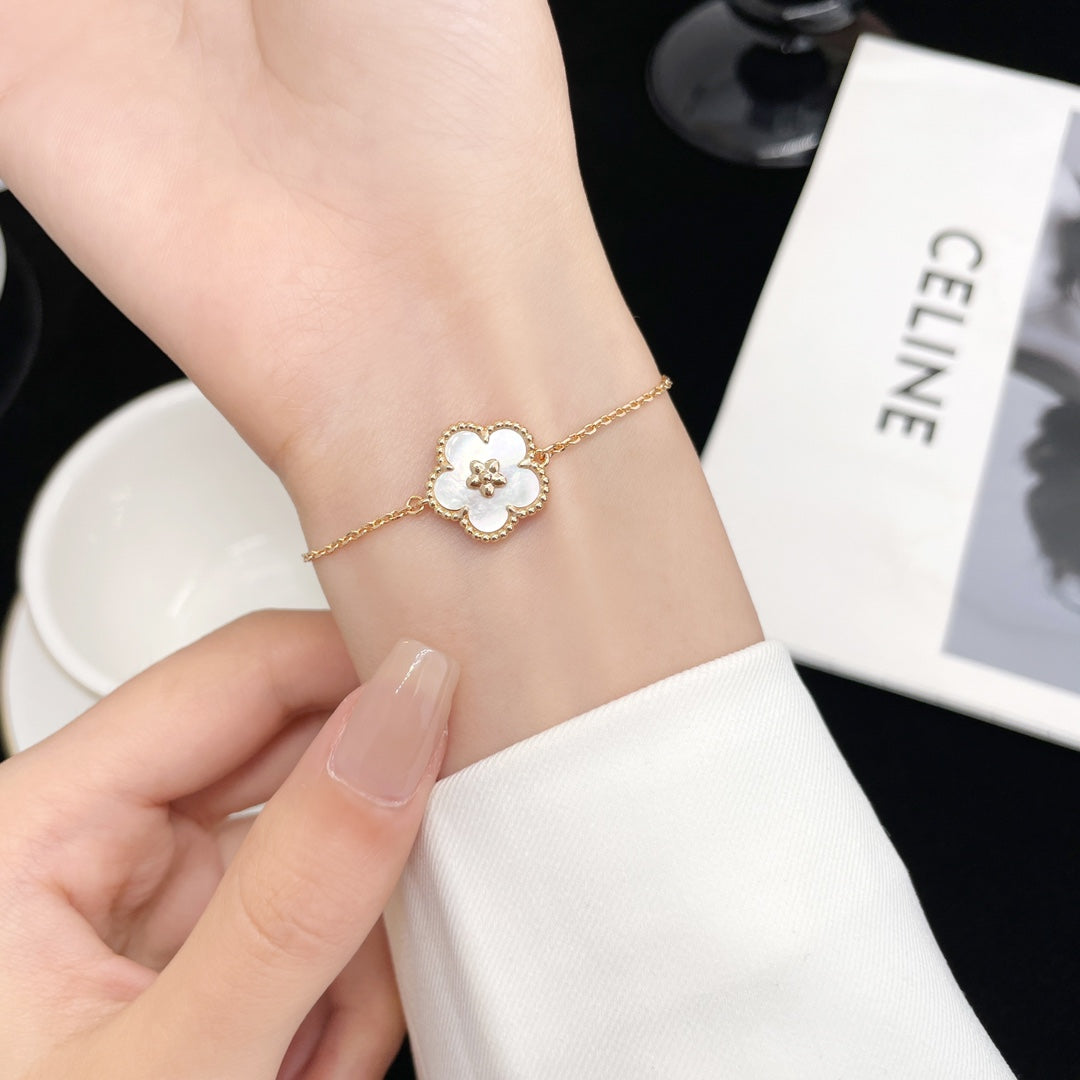 [VCA]LUCKY SPRING ROSE GOLD MOP BRACELET