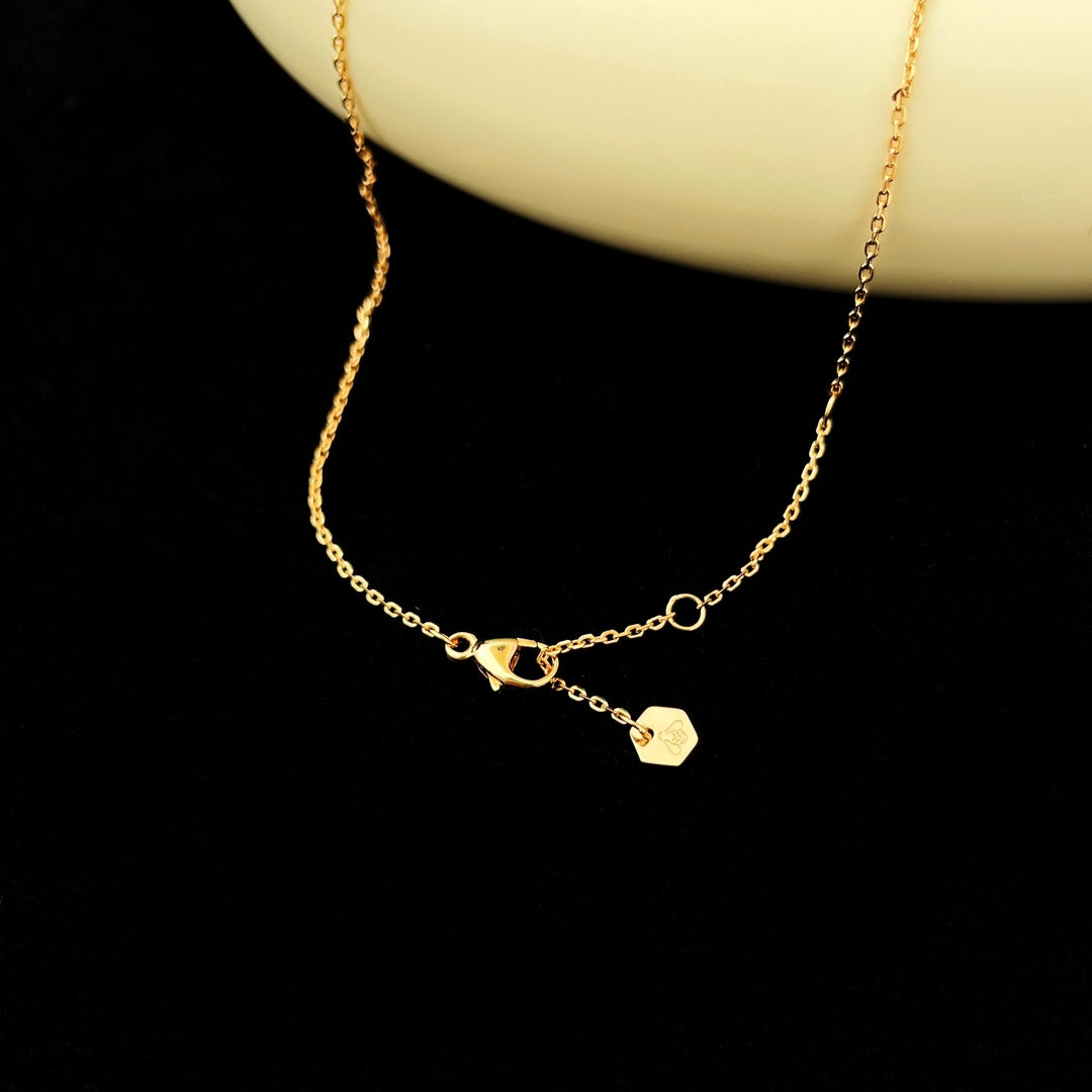 [Chau]BEE MINI PEDANT DIAMOND NECKLACE