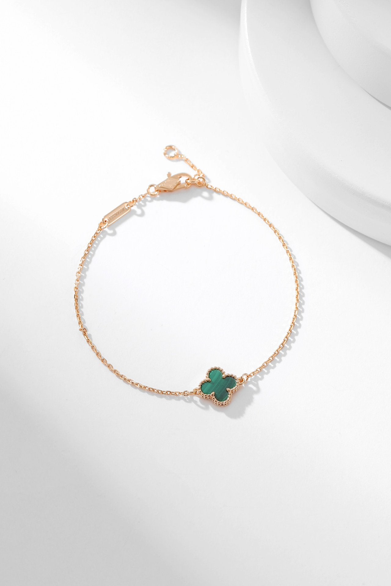 [VCA]CLOVER BRACELET MALACHITE 1 MOTIF