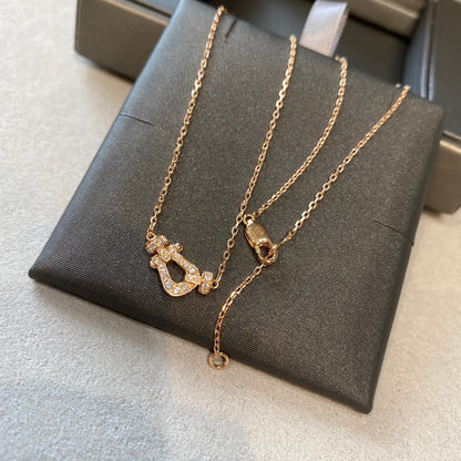 [Frd]FORCE 10 DIAMOND PINK GOLD NECKLACE MINI MODEL