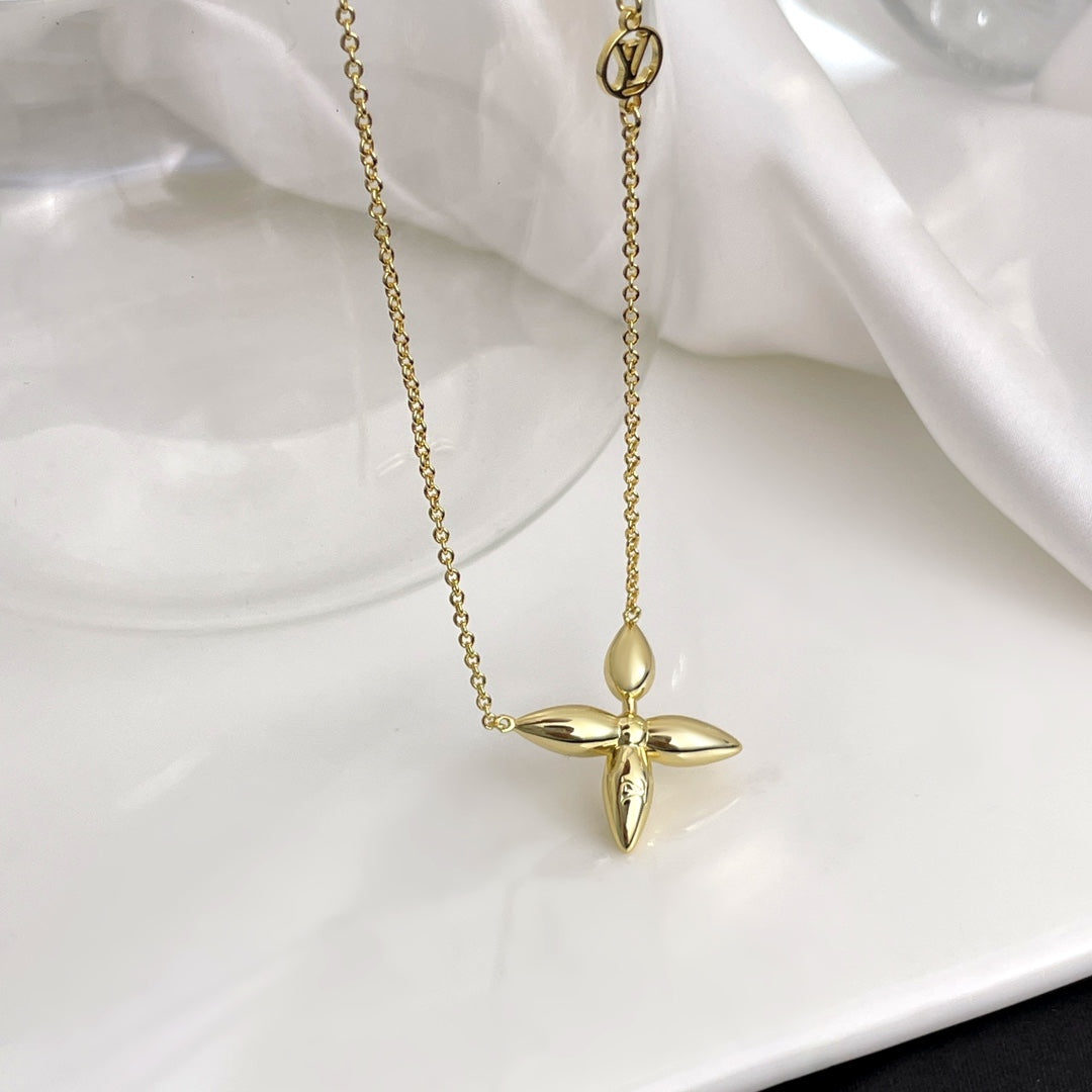 [Chau]LOUISETTE GOLD NECKLACE