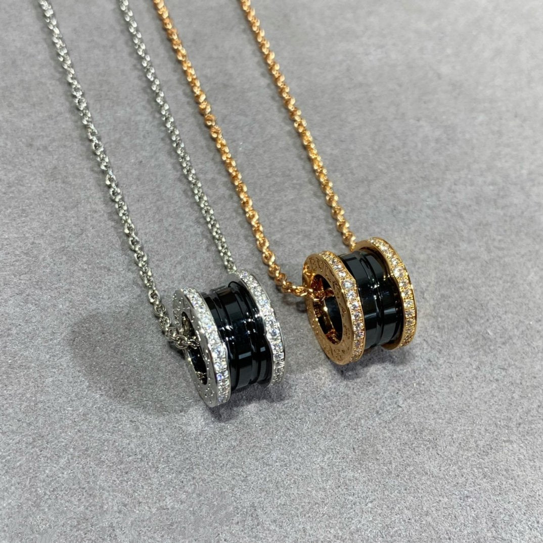 [Blar]ZERO 1 DIAMOND CERAMIC NECKLACE