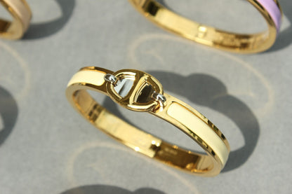 [Hmes]CLIC CHAINE GOLD BRACELET