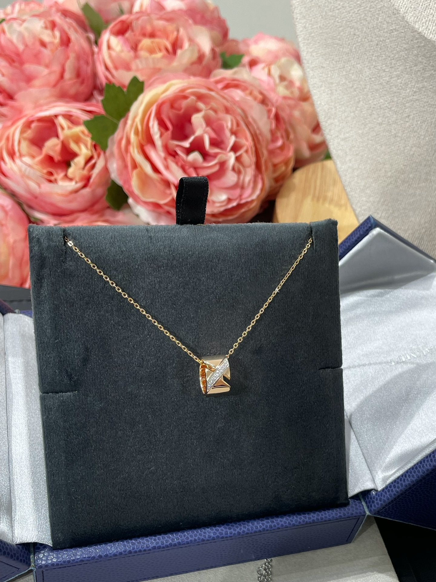 [Chau]LIENS EVIDENCE DIAMOND NECKLACE