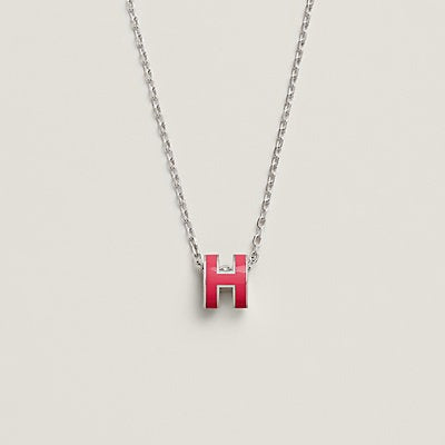 [Hmes]H NECKLACE PINK