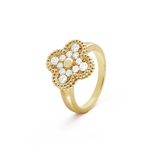 [VCA]CLOVER DIAMOND RING