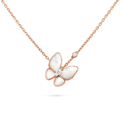 [VCA]BUTTERFLY MOP DIAMOND NECKLACE