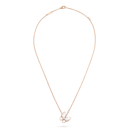 [VCA]BUTTERFLY MOP DIAMOND NECKLACE