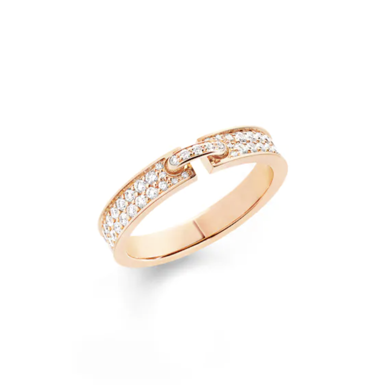 [Chau]ALLIANCE LIENS VIDENCE PAVED DIAMOND 4MM RING