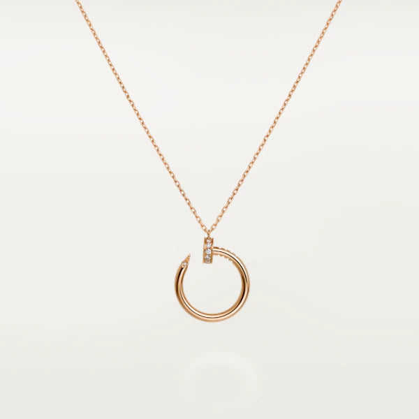 [CAT]JUSTE NECKLACE PINK GOLD