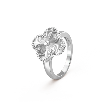 [VCA]CLOVER SILVER RING