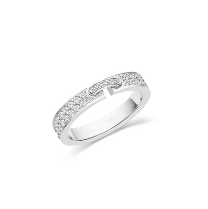 [Chau]ALLIANCE LIENS VIDENCE PAVED DIAMOND 4MM RING