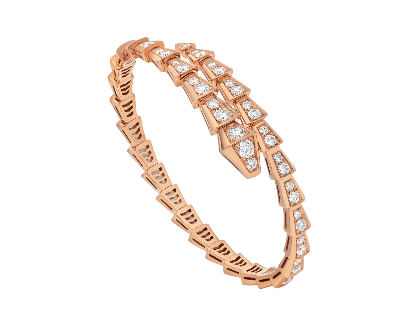 [Blar]SERPENTI BRACELET 6.8MM PINK GOLD DIAMOND