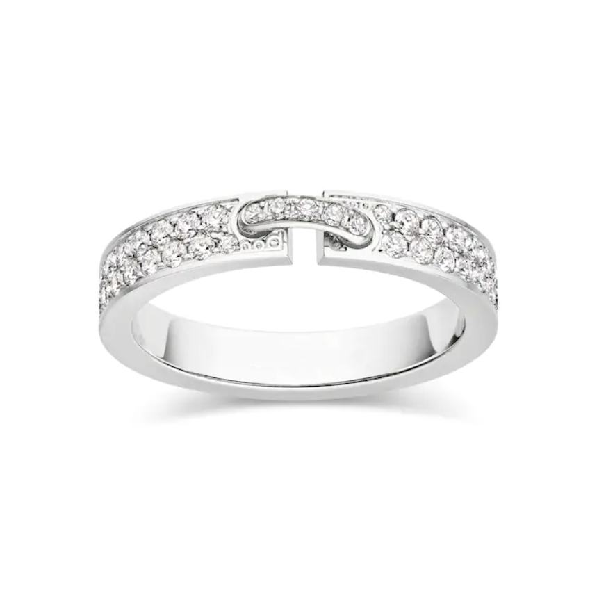 [Chau]ALLIANCE LIENS VIDENCE PAVED DIAMOND 4MM RING