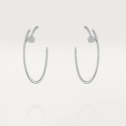 [CAT]JUSTE EARRINGS FULL DIAMONDS 1.8MM